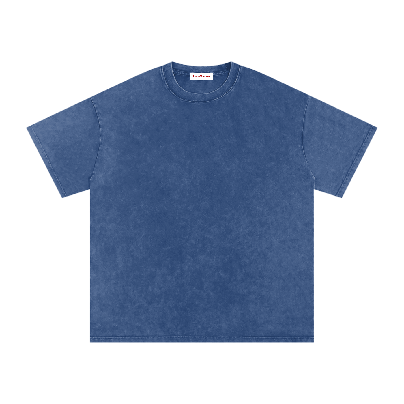 Snow Washed Oversized Cotton T-Shirt by ODMPOD