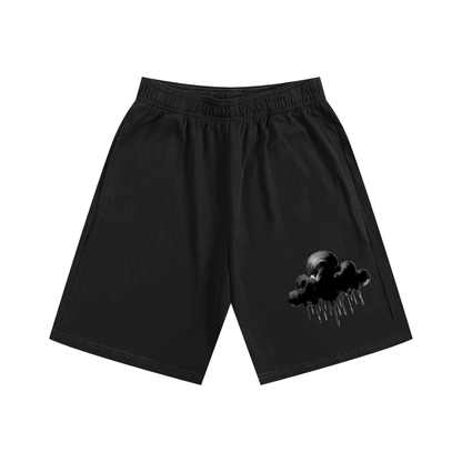 Abstract expression Essential Heavyweight Cotton Shorts by ODMPOD