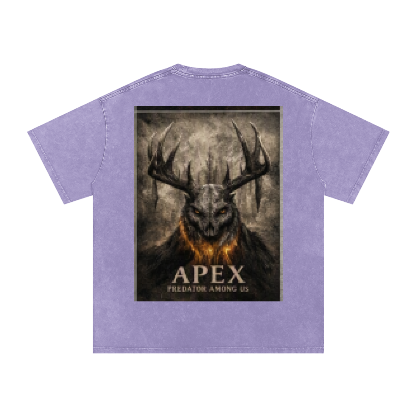 Snow Washed Oversized Cotton T-Shirt by ODMPOD