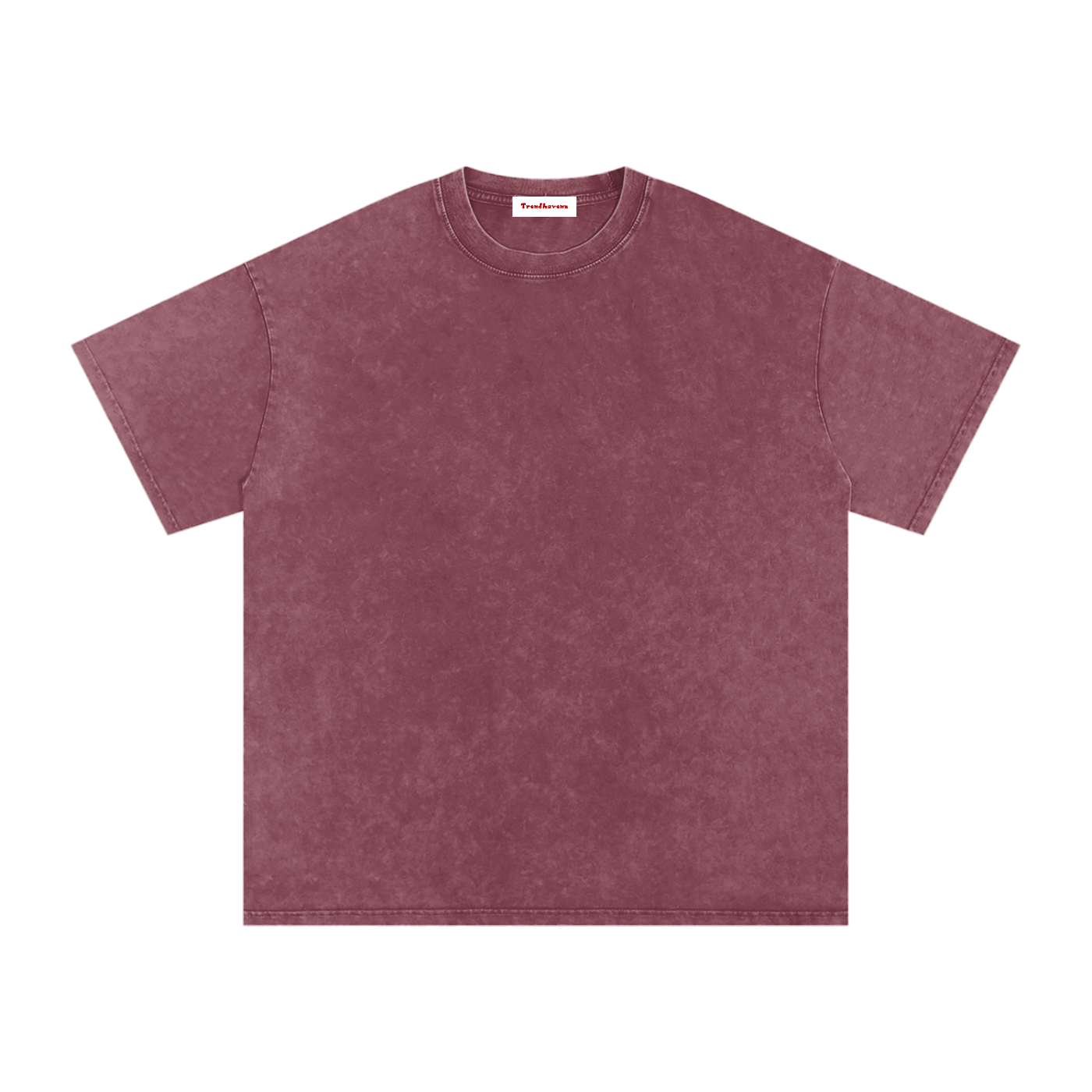 Snow Washed Oversized Cotton T-Shirt by ODMPOD