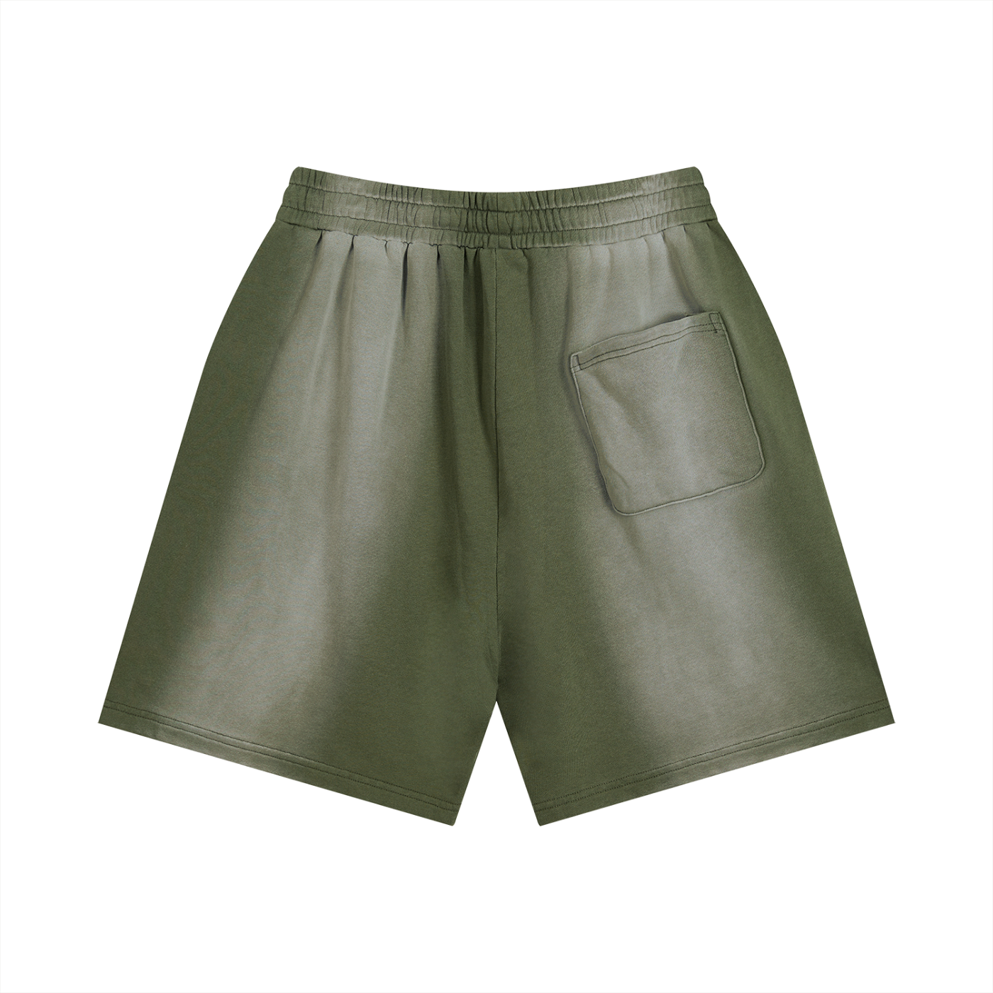 BAUHAUS Sun Fade Distressed Shorts by ODMPOD