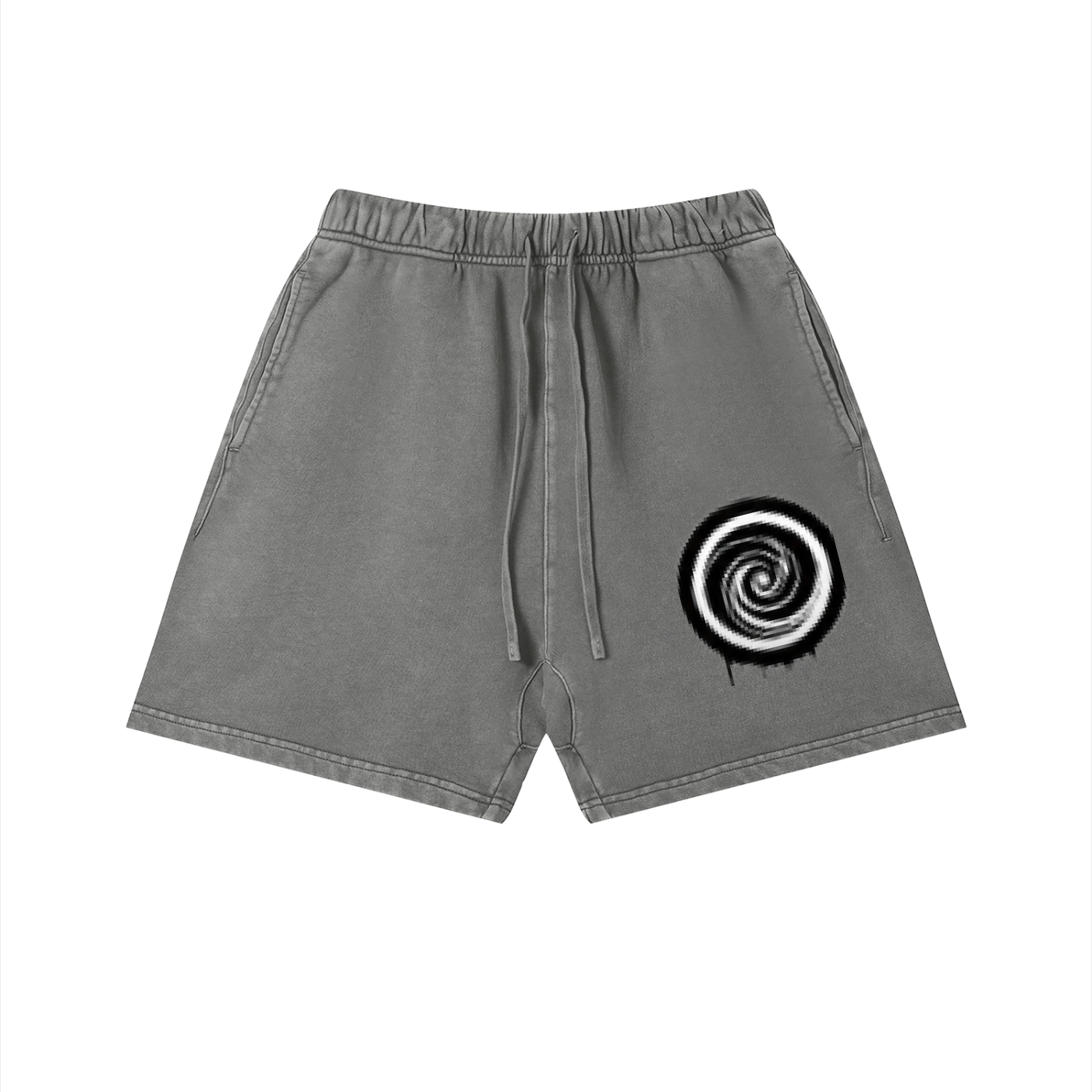 Solar Vintage Wash Cotton Shorts by ODMPOD