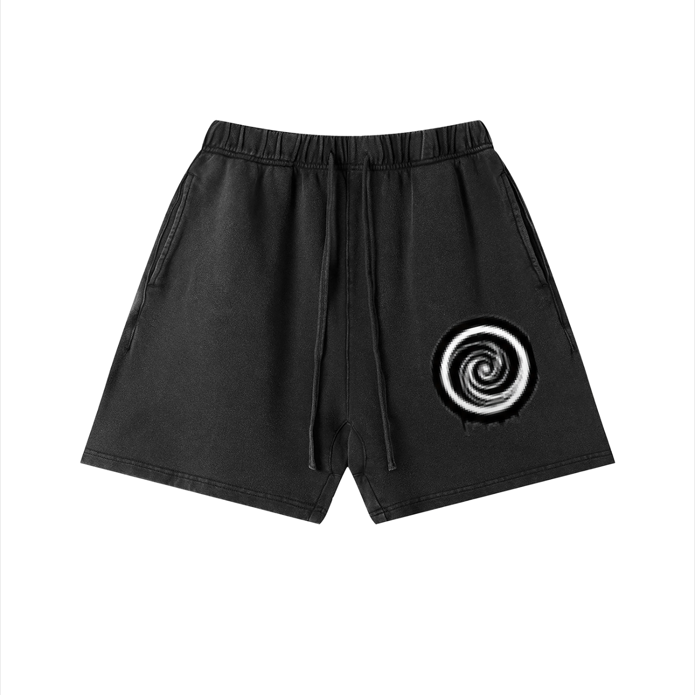 Solar Vintage Wash Cotton Shorts by ODMPOD