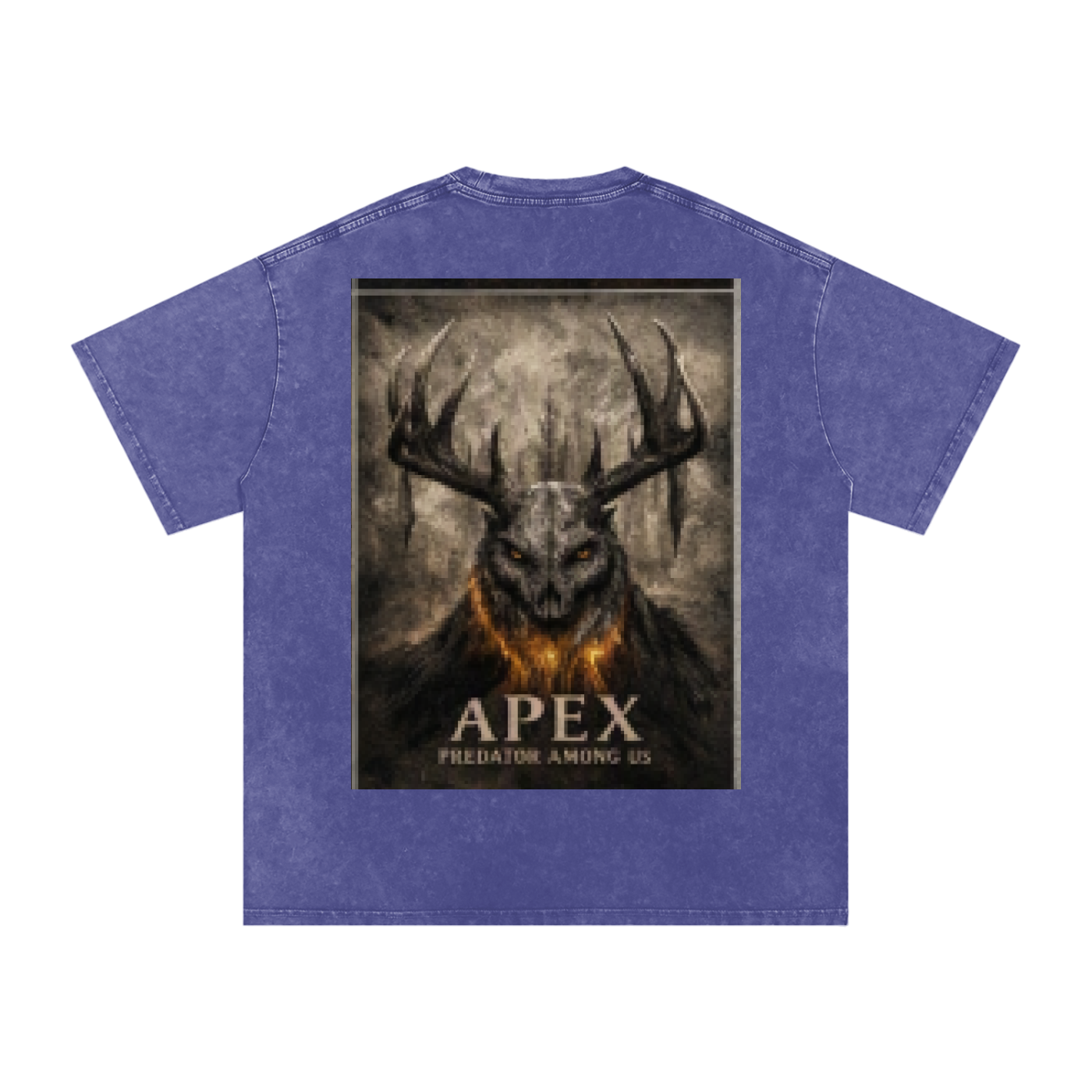 Snow Washed Oversized Cotton T-Shirt by ODMPOD