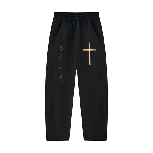 Divine grace Tapered Straight Hem Sweatpants by ODMPOD