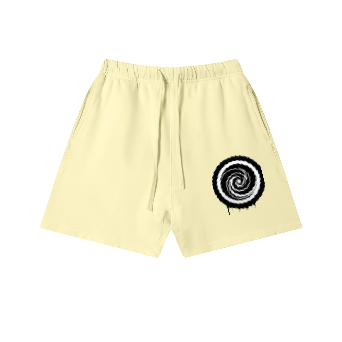 Solar Vintage Wash Cotton Shorts by ODMPOD