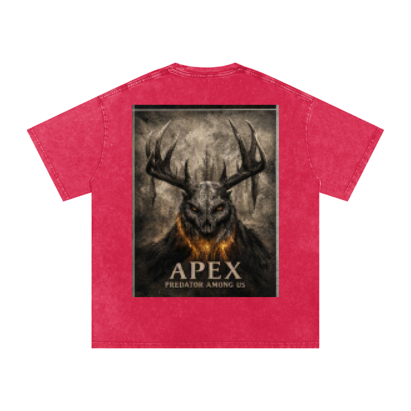 Snow Washed Oversized Cotton T-Shirt by ODMPOD