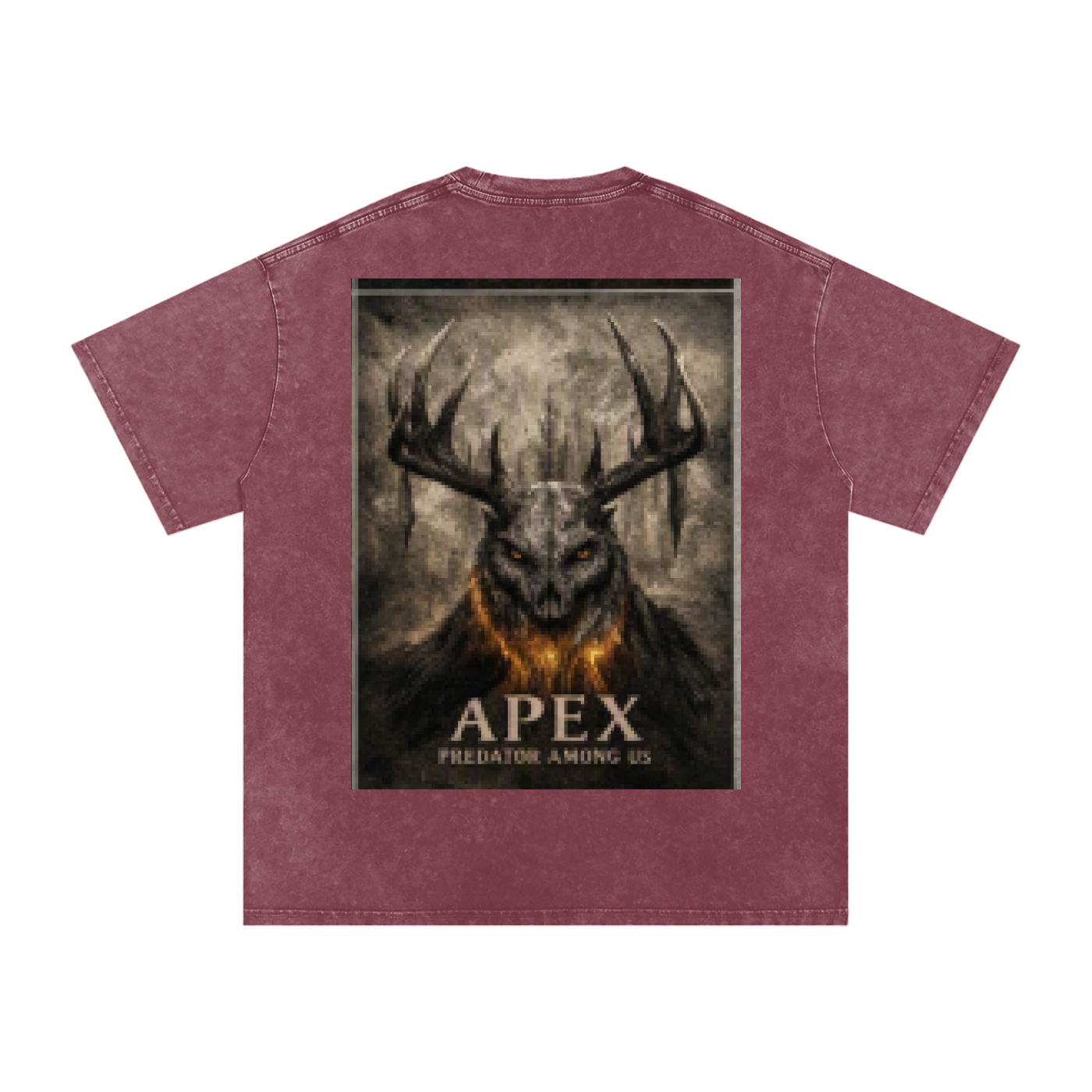 Snow Washed Oversized Cotton T-Shirt by ODMPOD