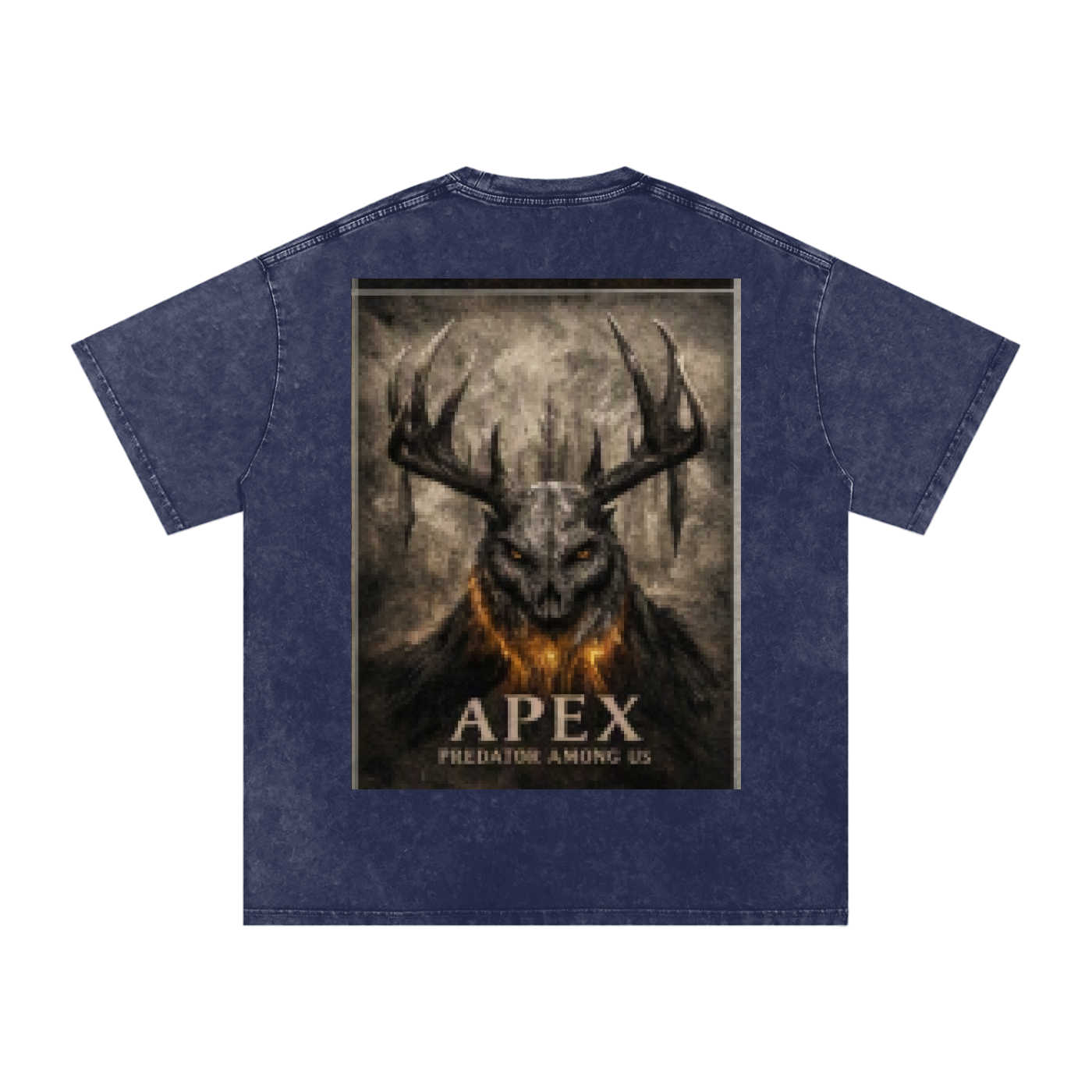 Snow Washed Oversized Cotton T-Shirt by ODMPOD