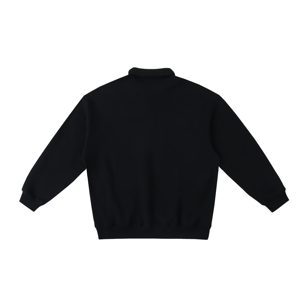 Heavyweight Polo-Collar Sweatshirt by ODMPOD